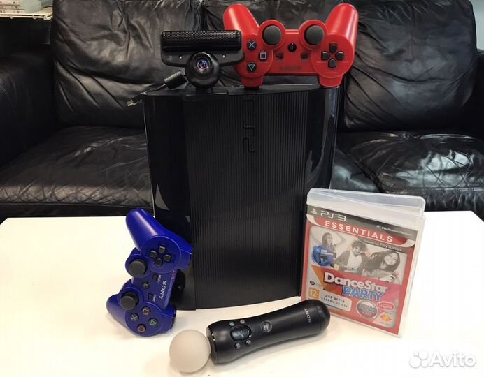 Sony playstation 3 Комплект Just dance + Игры