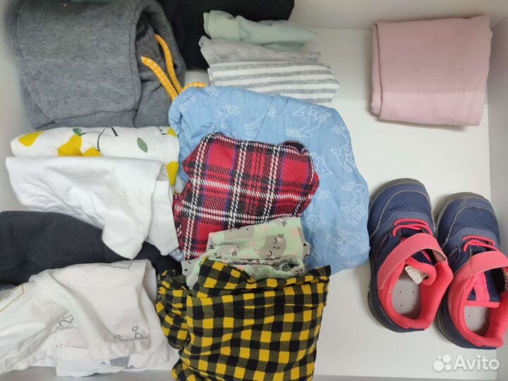Детская одежда и обувь Пакетом Б/у