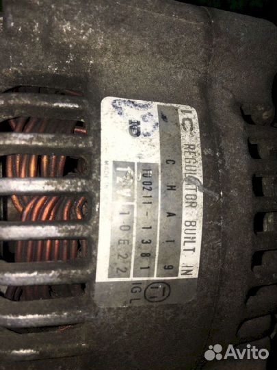 Генератор EW Honda Ballade AK CHA19 1002111381