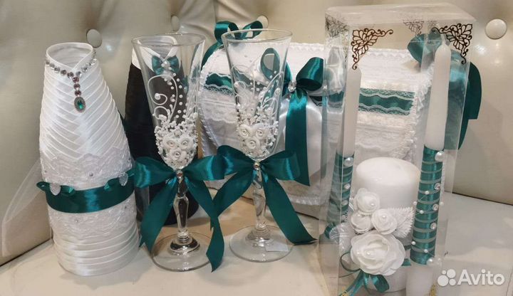Свадебные аксессуары на стол