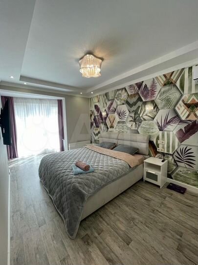 1-к. квартира, 50 м², 2 кровати