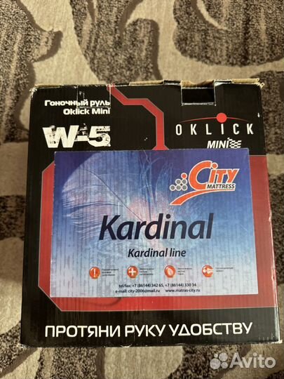 Гоночный руль oklick mini w5