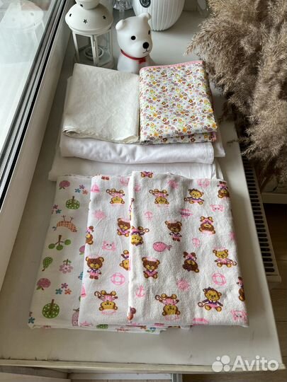 Пелёнки, клеенки, постельное белье