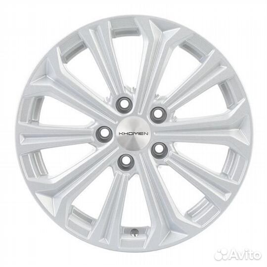 Khomen 1610 : 6,5x16 5*114,3 Et:45 Dia:60,1 F-Silver