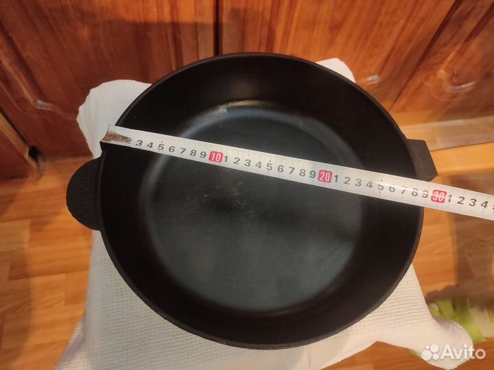 Сковорода чугун 29см brizoll