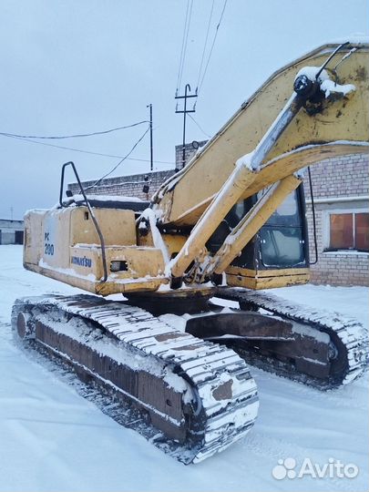 Гусеничный экскаватор Komatsu PC200-6, 1996