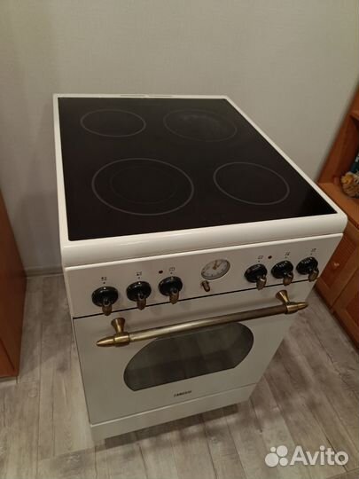 Плита электрическая стеклокерамика zanussi