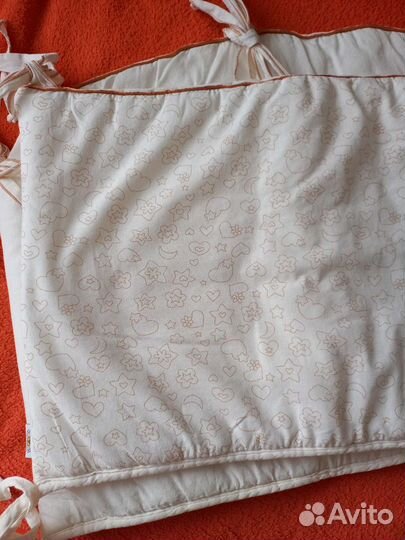 Бортики для детской кроватки