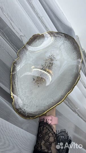 Фруктовая тарелка Ручная работа