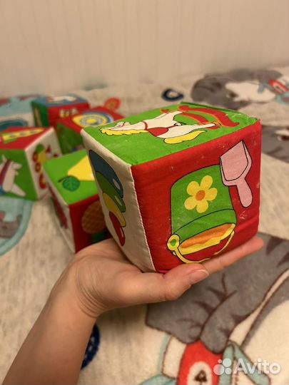 Мягкие кубики