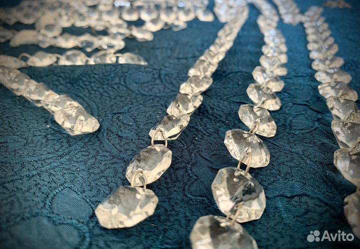 Подвески для люстры, детали, запчасти. Винтаж