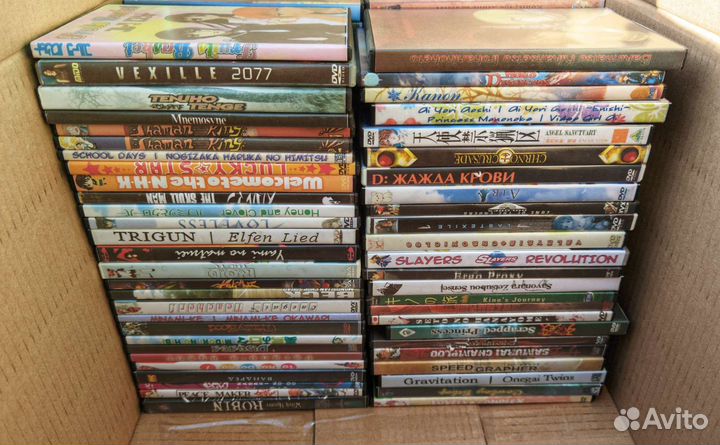Dvd диски мультфильмы аниме, двд