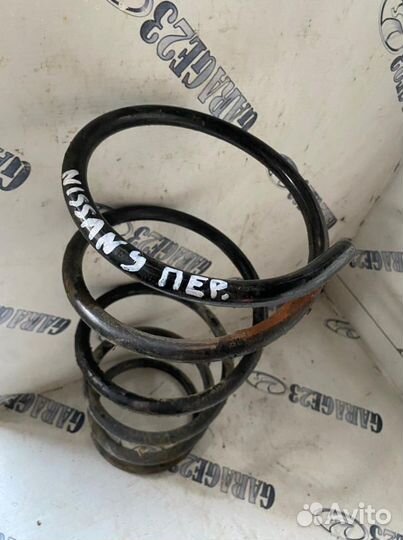 Пружина передняя nissan tiida р12