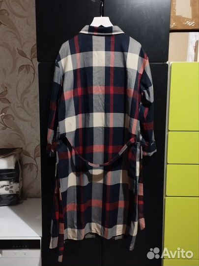 Платье рубашка 46