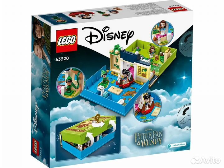 Конструктор lego Disney 43220 Приключение Питера