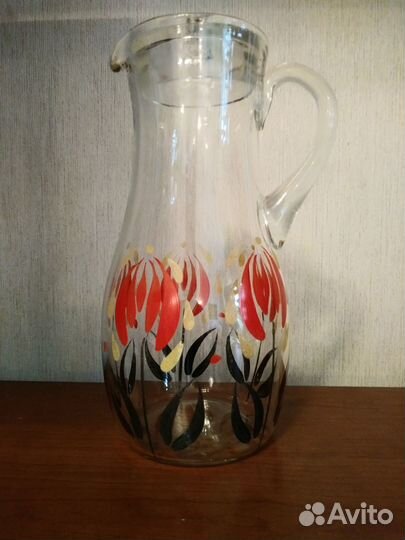 Кувшин графин стекло СССР