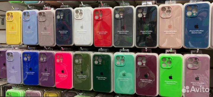Силиконовые чехлы для айфон оптом