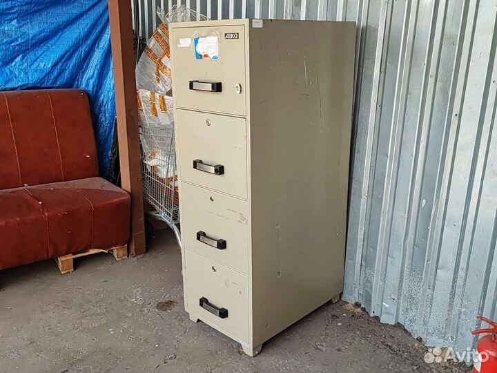 Сейф картотека огнестойкий Aiko TB4C-4D