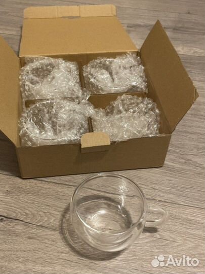 Набор из 4 кружек 180 мл