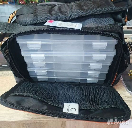 Сумка рыболовная с коробками