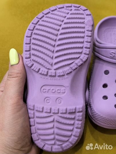 Crocs сабо размер c9