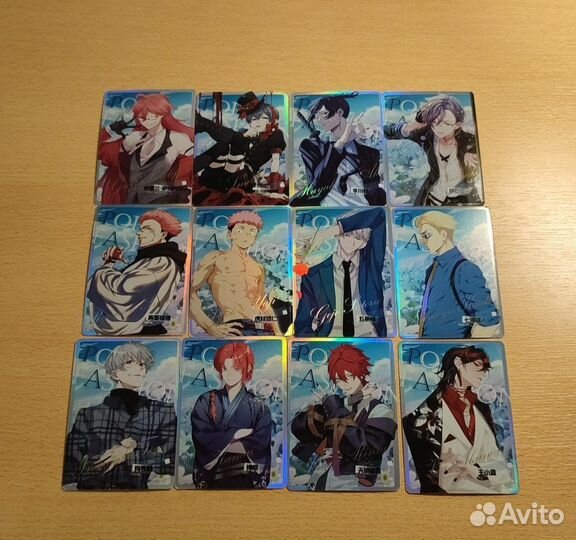 Карточки gossip nights и геншин