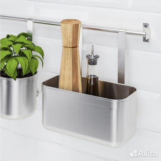 Контейнер для кухонных инструментов икеа Кунгсфорс