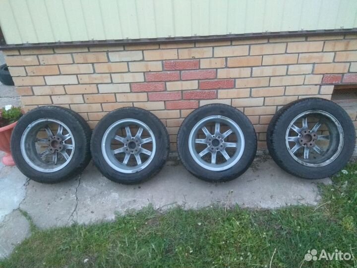 Литые диски на R14 с резиной