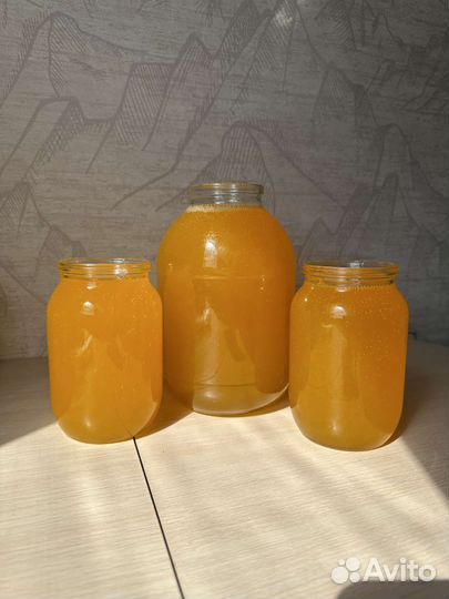 Мед цветочный с собственной пасеки