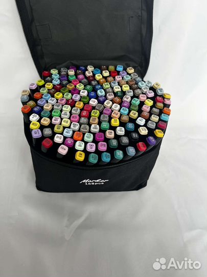 Маркеры для скетчинга 168 цветов