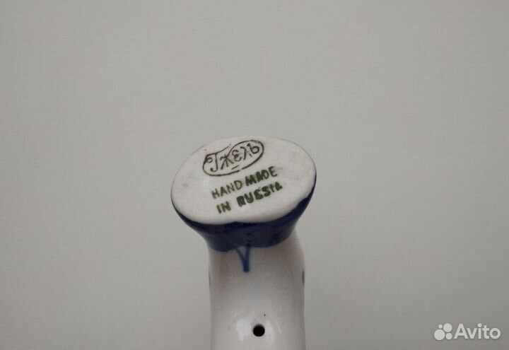 Статуэтка, фарфор, гжель, конь (лошадка)