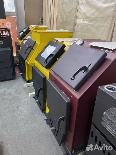 Твердотопливные котлы 100-150-200 кв