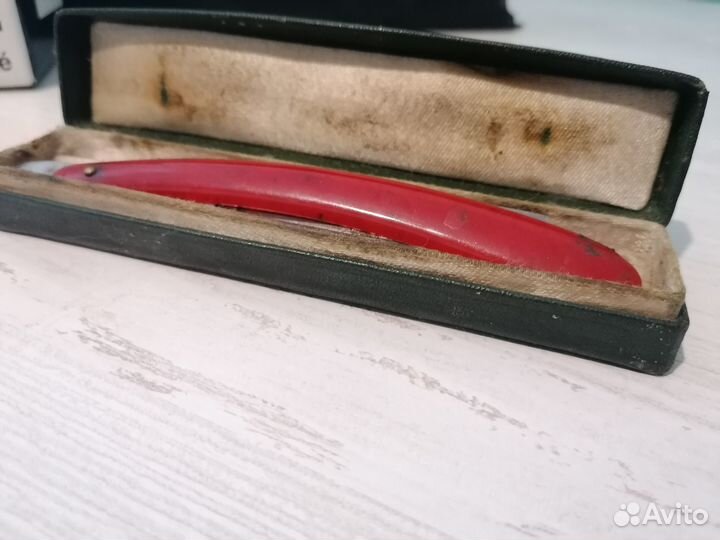 Опасная бритва СССР Гравюра