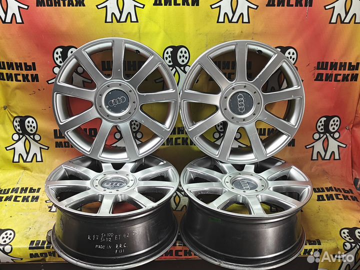 R17 5*100 и 5*112 et42 dia66.6 оригинал ауди