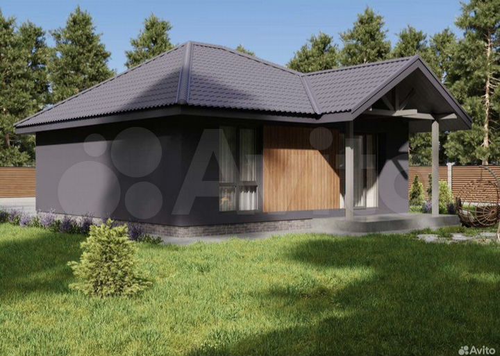 Дом 80 м² на участке 10 сот.