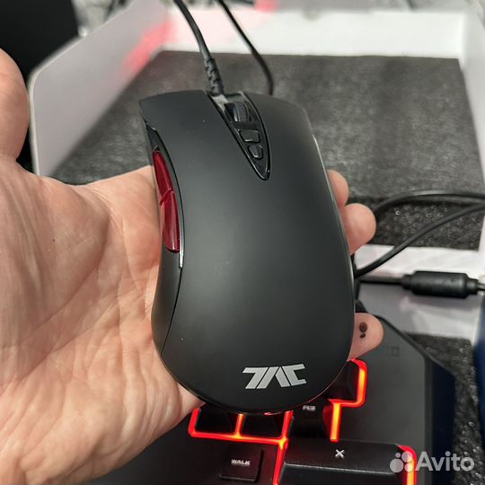 Клавиатура и мышь PS4 Hori TAC K2 / Как новый