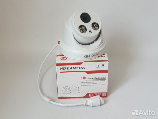 IP видеокамера 3Мп PoE с микрофоном