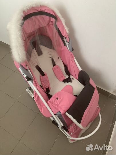 Коляска санки