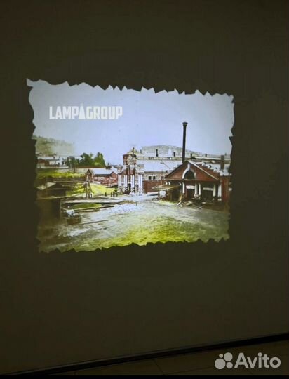 Полноцветная линза(слайд) для гобо проектора