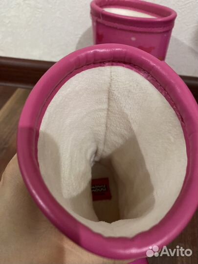 Резиновые ботинки для девочки