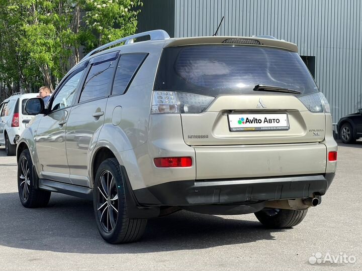 Mitsubishi Outlander 2.4 CVT, 2008, 186 000 км