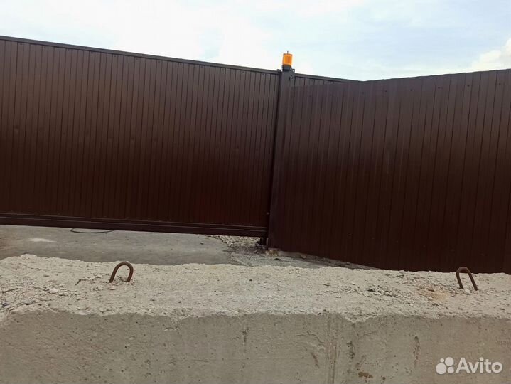 Откатные ворота под ключ