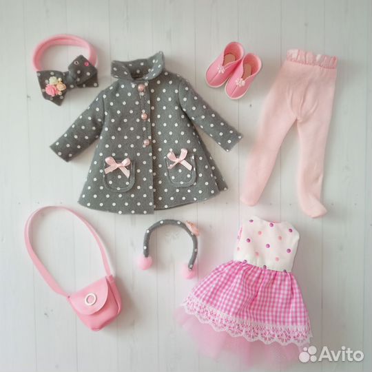 Одежда для куклы мини Паола рейна