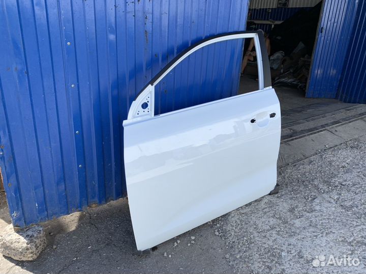 Дверь Kia Rio 4 Оригинал Белый