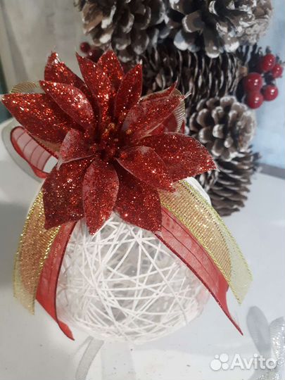 Новогодние игрушки ручной работы