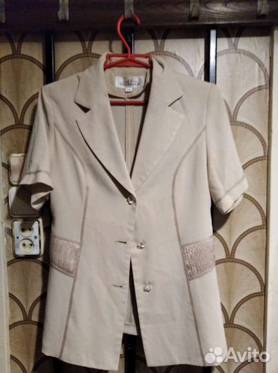 Пиджак с коротким рукавом