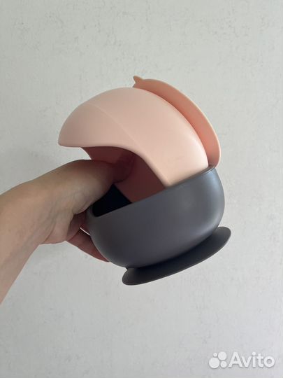 Тарелка силиконовая 2шт