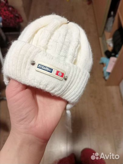 Шапка для новорожденных до 2 мес. Демисезонная