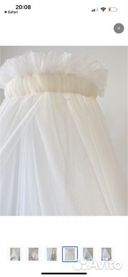 Балдахин в детскую кроватку