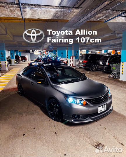 Фейринг - обтекатель для багажника на крышу